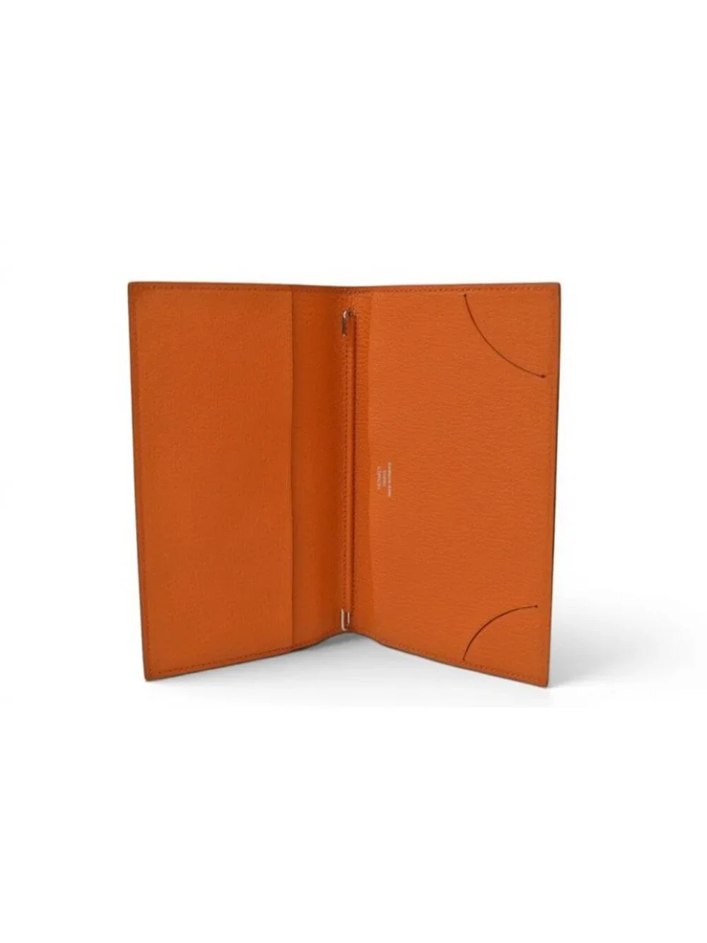 Hermes Agenda Notebook Cover Diary Chevre Orange